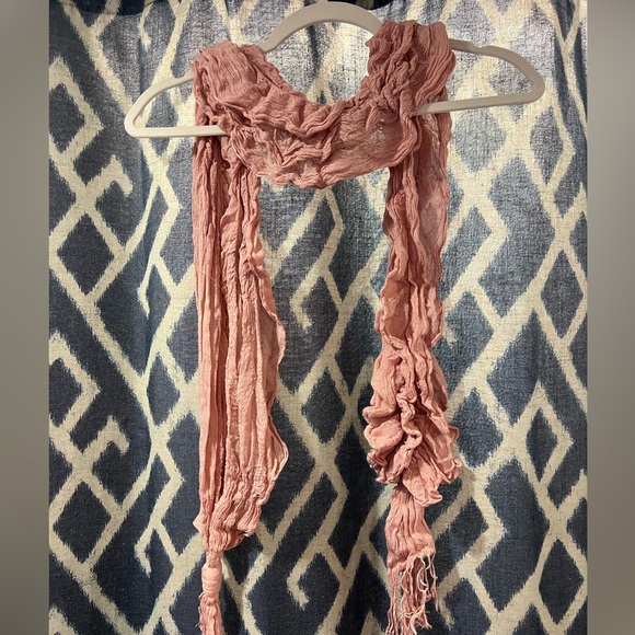 Pink Ruffle Scarf - Picture 1 of 1